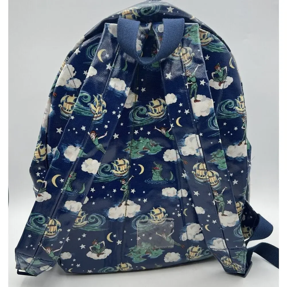 Cath Kids Kidston Disney Peter Pan Backpack Oilcloth Blue Green 15